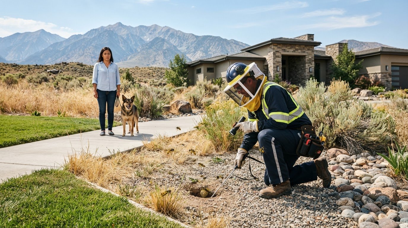 Yellow Jacket Nest Removal in Dayton, NV: Homeowner Safety Guide