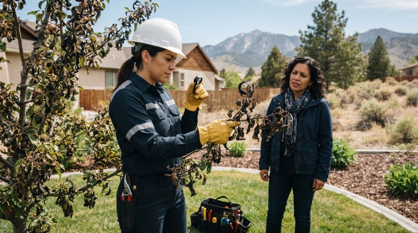 Fire Blight Treatment in Carson City: A Homeowner’s Guide