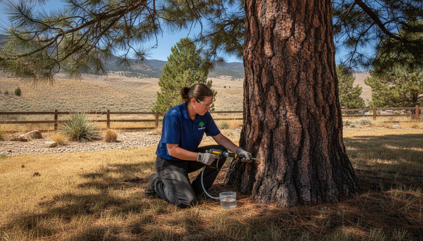 Bark Beetle Treatment Reno: How to Identify and Save Infested Pine Trees