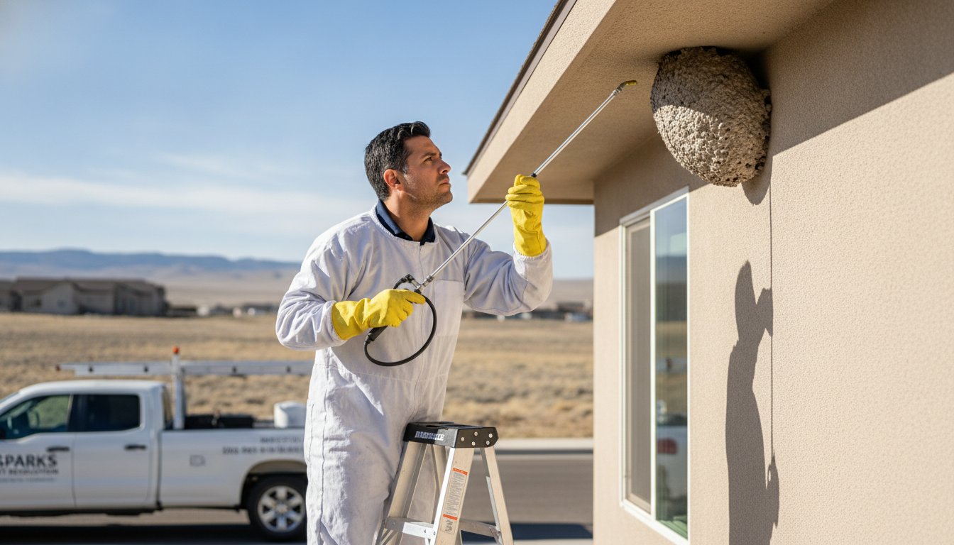 Professional Wasp Nest Removal in Sparks, NV: A Safe Homeowner's Guide