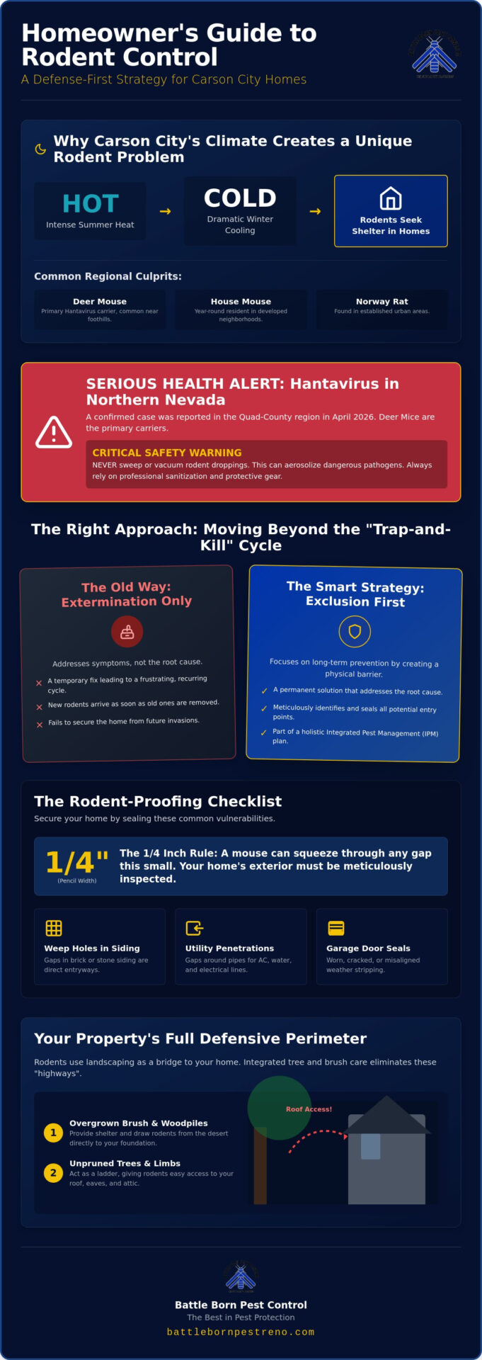 Rodent Control Services in Carson City: A Homeowner’s Buying Guide for 2026