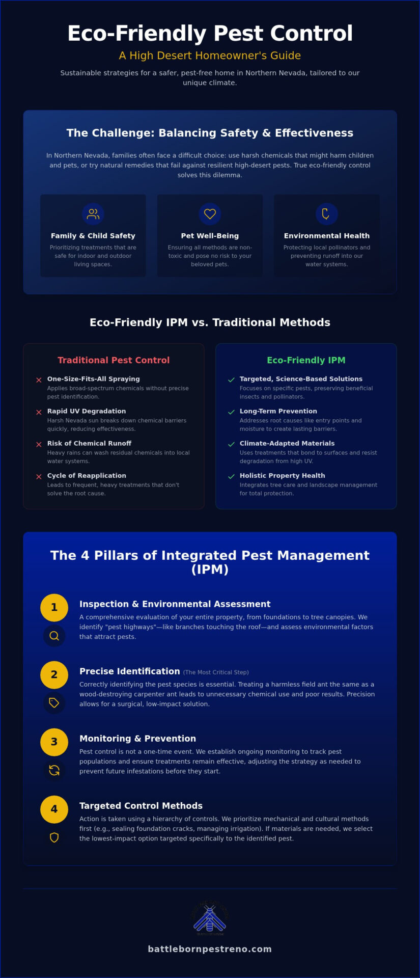 Eco-Friendly Pest Control in Sparks, NV: A Sustainable High Desert Guide