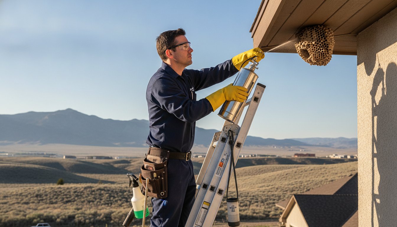 Wasp Control in Carson City: A Homeowner’s 2026 Guide to Safe Nest Management
